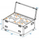 Roadinger - Flightcase 4x DMH-90/150/DMB-160/PLB-230 12