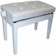 Oqan - PIANO BENCH BGM WHITE-WHITE 1