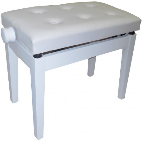Oqan - PIANO BENCH BGM WHITE-WHITE 1