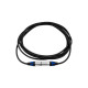 PSSO - XLR cable COL 3pin 5m bk Neutrik 2