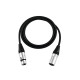 PSSO - XLR cable 3pin 7.5m bk Neutrik 2