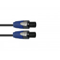 PSSO - LS-1550 Speaker cable Speakon 2x1.5 5m bk