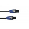 PSSO - LS-15100 Speaker cable Speakon 2x1.5 10m bk 1