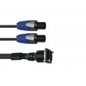 PSSO - Patch Cord Speakon/Speakon S 4pin 1m