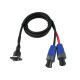 PSSO - Patch Cord Speakon/Speakon S 4pin 1m 2