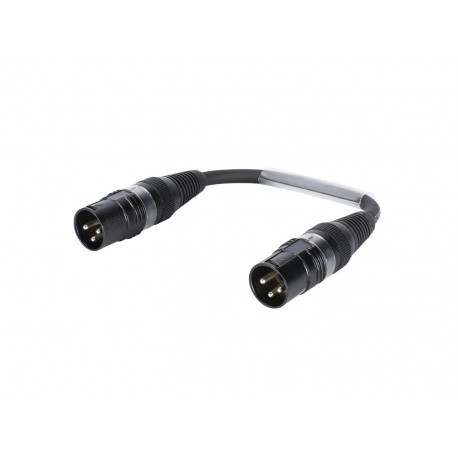 Sommer Cable - Adaptercable XLR(M)/XLR(M) 0.15m bk 1
