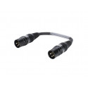 Sommer Cable - Adaptercable XLR(M)/XLR(M) 0.15m bk