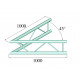 Alutruss - BILOCK BQ2-PAC19V 2-way Corner 45° 4