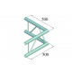 Alutruss - BILOCK BQ2-PAC21V 2-way Corner 90° 4