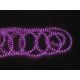 Eurolite - RUBBERLIGHT RL1-230V violet/pink 5m 8