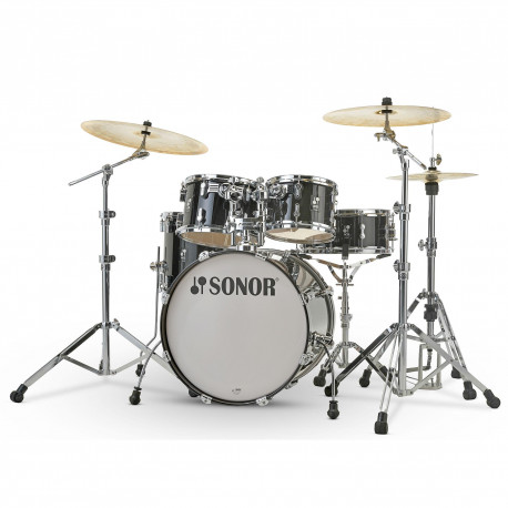 Sonor - SET AQ2 STAGE TRANSPARENT BLACK 1