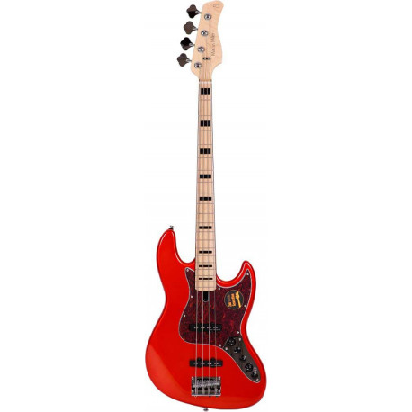 Marcus Miller - V7 VINTAGE SWAMP ASH-4 (2ND GEN) BMR METALLIC RED 1