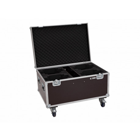 Roadinger - Flightcase 4x LED TMH-X4 1
