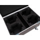 Roadinger - Flightcase 4x LED TMH-X4 4
