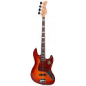 Marcus Miller - V7 ALDER-4 FRETLESS (2ND GEN) TS TOBACCO SUNBURST