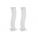 Eurolite - 2x Stage Stand 150cm curved incl. Cover and Bag