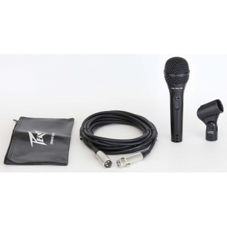 Peavy - PV®I 2 BLACK MICROPHONE - XLR CABLE 1