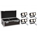 Eurolite - Set 4x LED CBB-2 COB WW Bar + Case