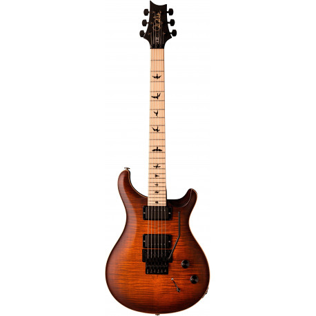 PRS GUITARS - DUSTIE WARING CE24 FLOYD BURNT AMBER SMOKEBURST 1