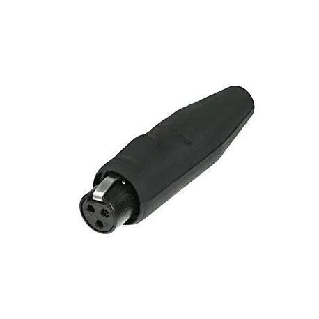 REAN - CONECTOR MINI XLR RT3FC-B-W HEMBRA AEREA 1