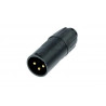 REAN - ADAPTADOR RA3MT-B MINI XLR A XLR 1
