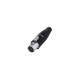 REAN - CONECTOR MINI XLR RT3FC-B HEMBRA AEREA 1