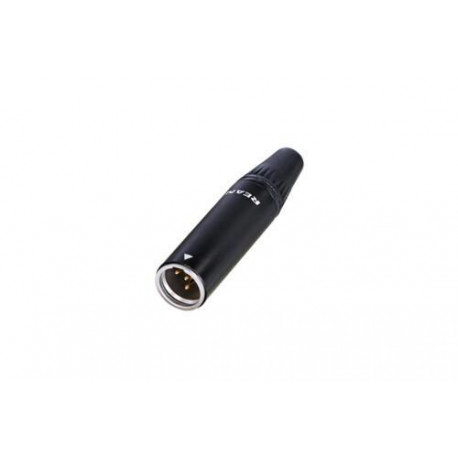 REAN - CONECTOR MINI XLR RT4MC-B MACHO AEREO 1