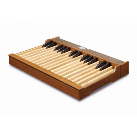 VISCOUNT - PEDALERA 30 RECTA ROBLE OSCURO 1