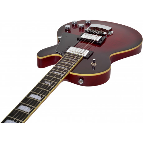 Hagstrom - SUPER SWEDE CRIMSON FLAME 2023 2