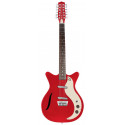 DANELECTRO - VINTAGE 12STR GUITAR RED METALLI