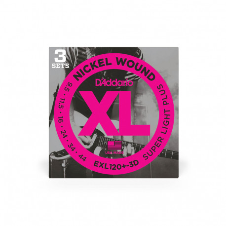 D'addario - EXL120+-3D