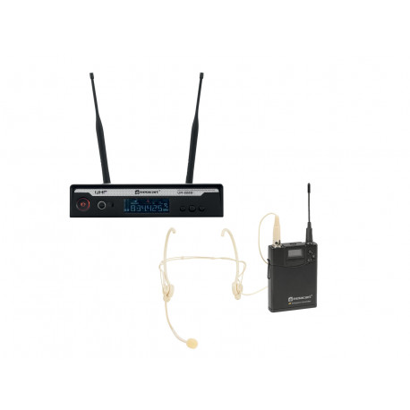 RELACART - Set UR-222S Bodypack with HM-600S Headset 1