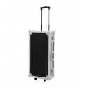 Roadinger - CD Case black 150 CDs Trolley