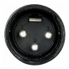 Dap Audio - XLR 3p. Connector Male, Black housing 1