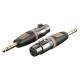 Dap Audio - XGA24 - XLR/F 3p. > Jack/M stereo 1
