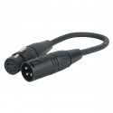 Dap Audio - 3 pin XLR Male to 5 pin XLR Female