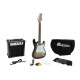 Dimavery - EGS-1 Electric guitar set, sunburst 6