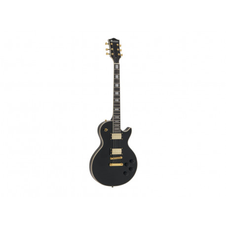 Dimavery - LP-530 E-Guitar, black/gold 1