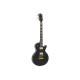 Dimavery - LP-530 E-Guitar, black/gold 6