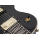 Dimavery - LP-530 E-Guitar, black/gold 11