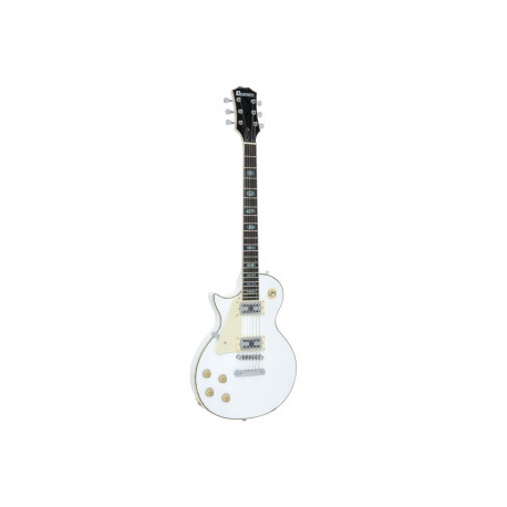 Dimavery - LP-700L E-Guitar, LH, white 1