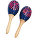 Peace - COPPIA MARACAS IN LEGNO PEACE RH 1
