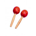 Peace - COPPIA MARACAS IN LEGNO PEACE RH