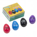 Peace - SET 4 EGG MARACAS PEACE RH-37-PA