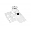 Omnitronic - Wall Bracket for ODP-204/206 white 2x