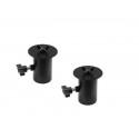 Omnitronic - BOB-4 Stand Adaptor black 2x