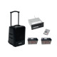Omnitronic - Set MOM-10BT4 Modular wireless PA system + CD Player with USB&SD + 2x Battery 2