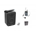 Omnitronic - Set WAMS-65BT + Bodypack transmitter incl headset + Battery