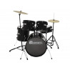 Dimavery - DS-200 Drum set, black 1