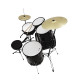 Dimavery - DS-200 Drum set, black 2